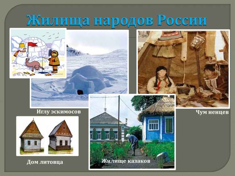 Как выглядят традиционные дома народов России