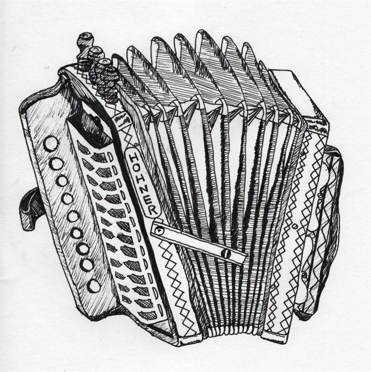 Баян рисунок