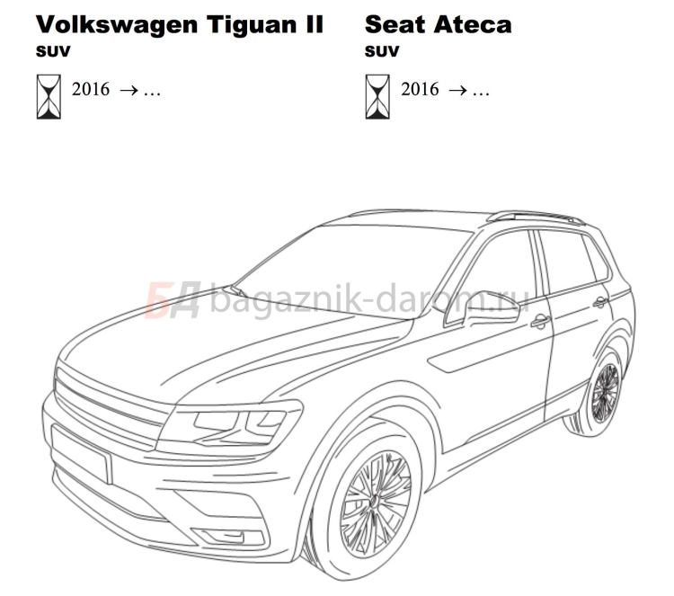 Volkswagen Tiguan раскраска