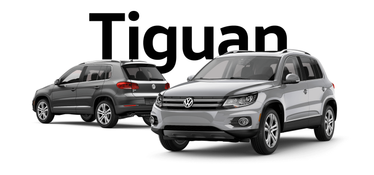 Надпись Tiguan