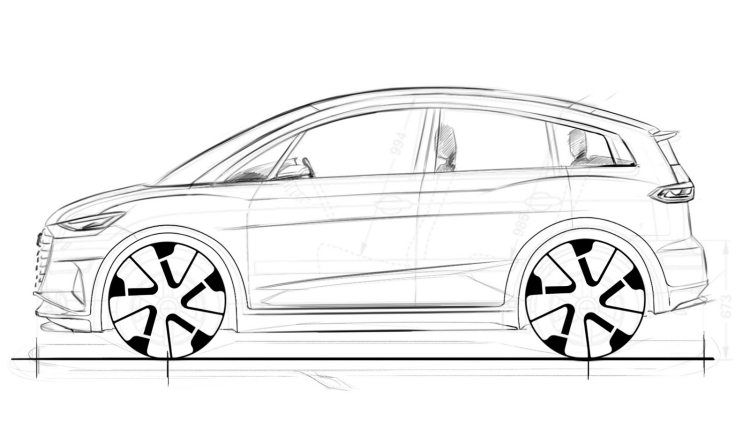 Volkswagen Tiguan раскраска