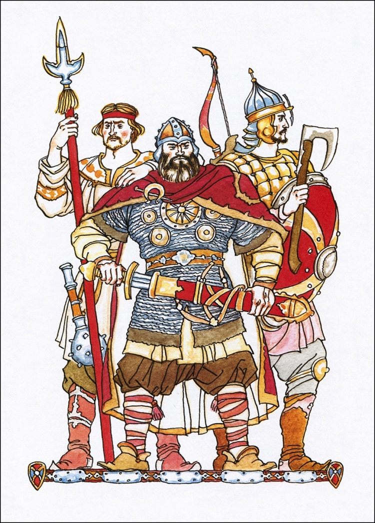 Богатыри Графика