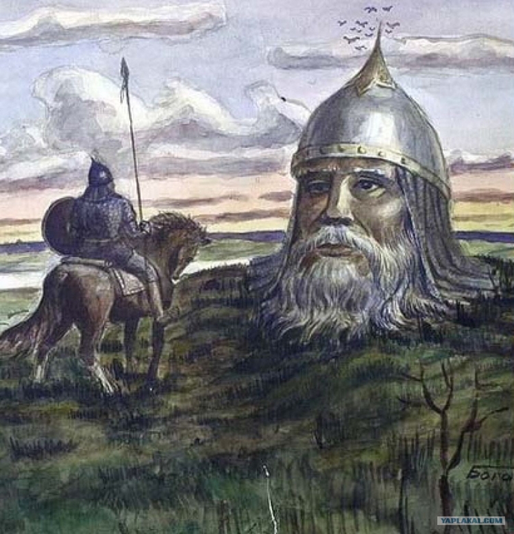 Богатырь Илья Муромец арт
