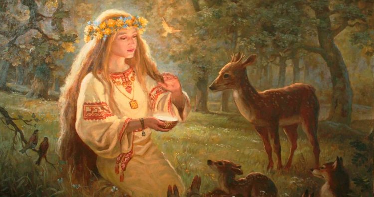 Богиня Леля в славянской мифологии