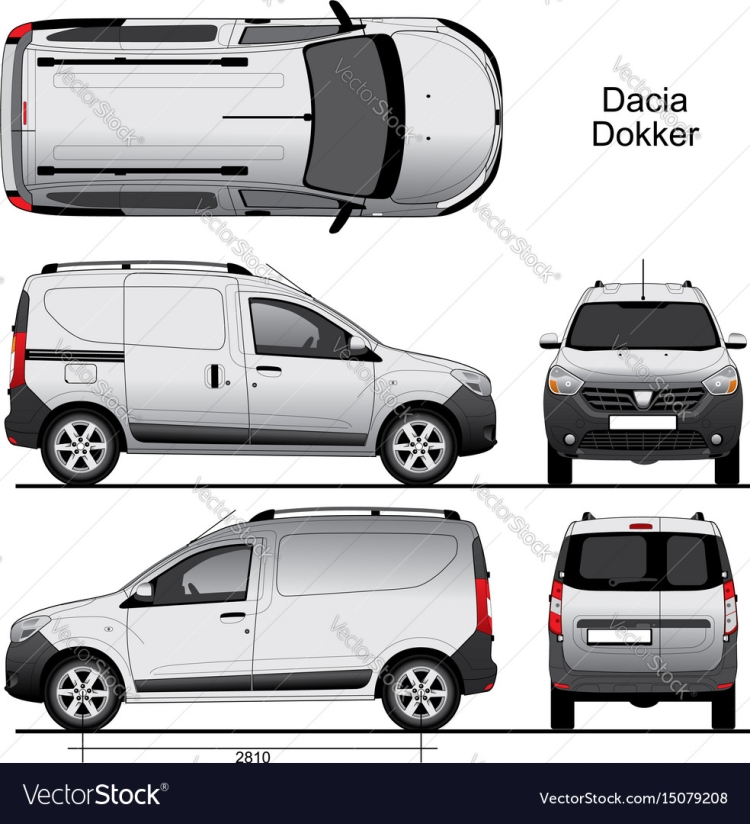 Renault Dokker габариты
