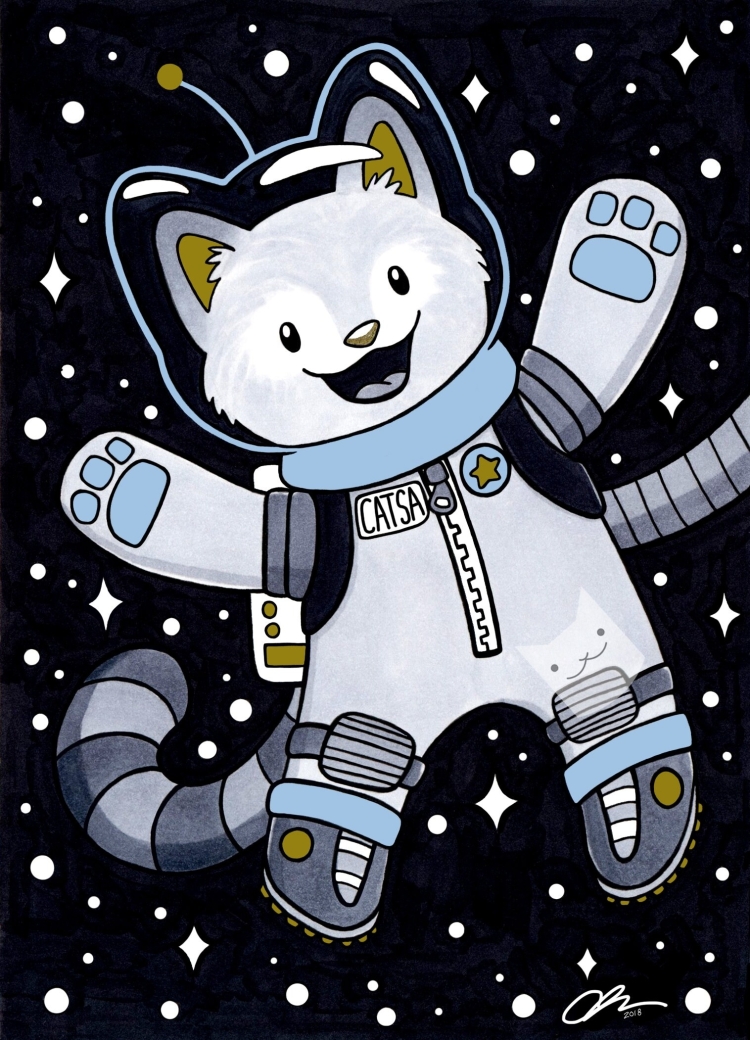 Коты космонавты