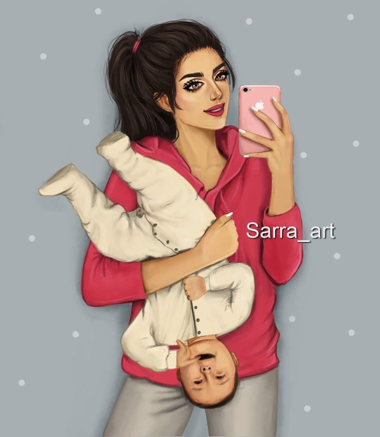 Sarra Art дочь имама