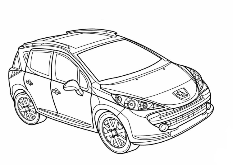 Ford Focus 2 хэтчбек контур