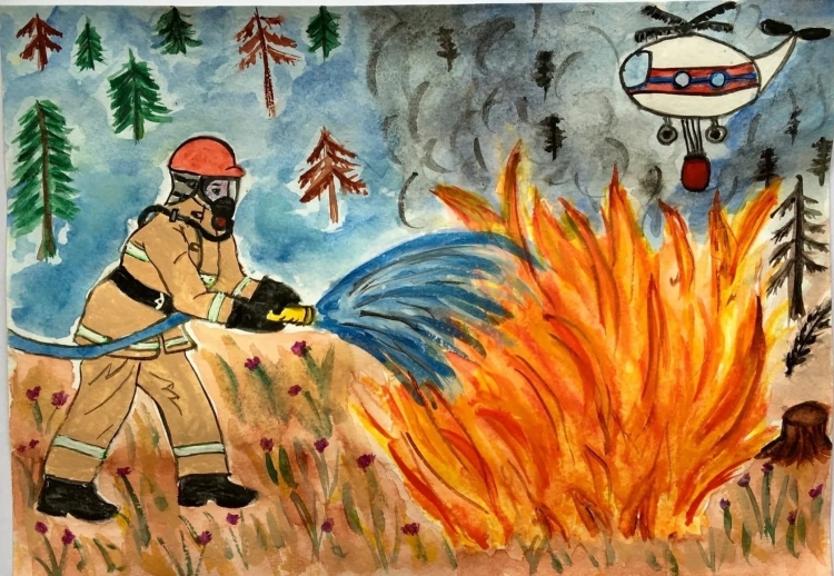 Противопожарные рисунки