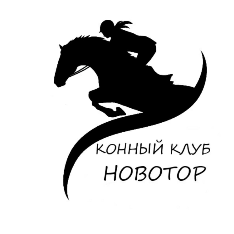 Силуэт прыгающей лошади