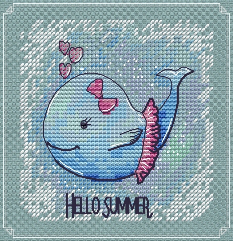 Кит из мультика