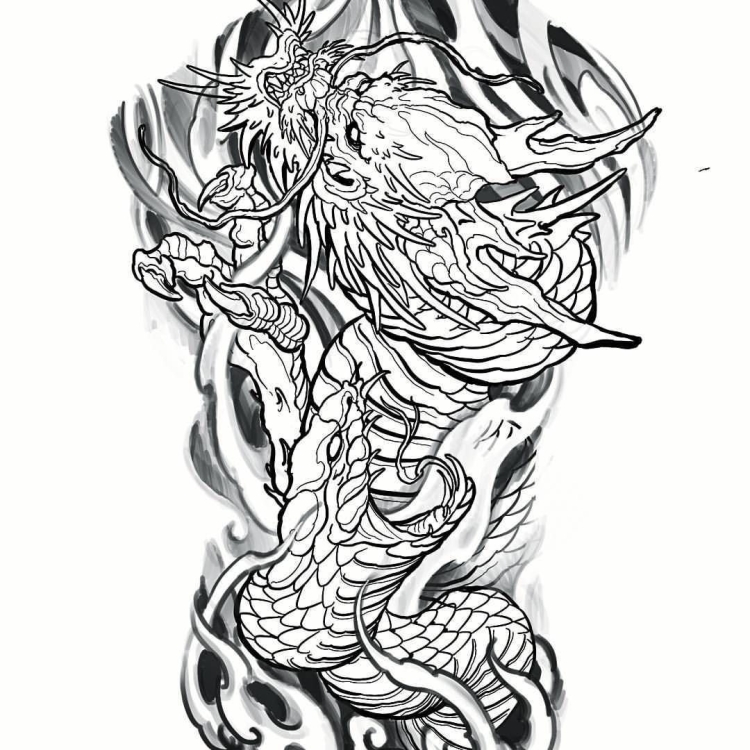 Мужские татуировки с драконами: 40 фото идеи для смелых - демонтаж-самара.рф