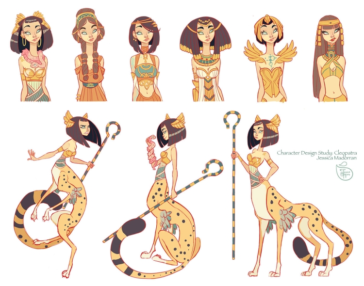 Эскиз одежды древнего египта