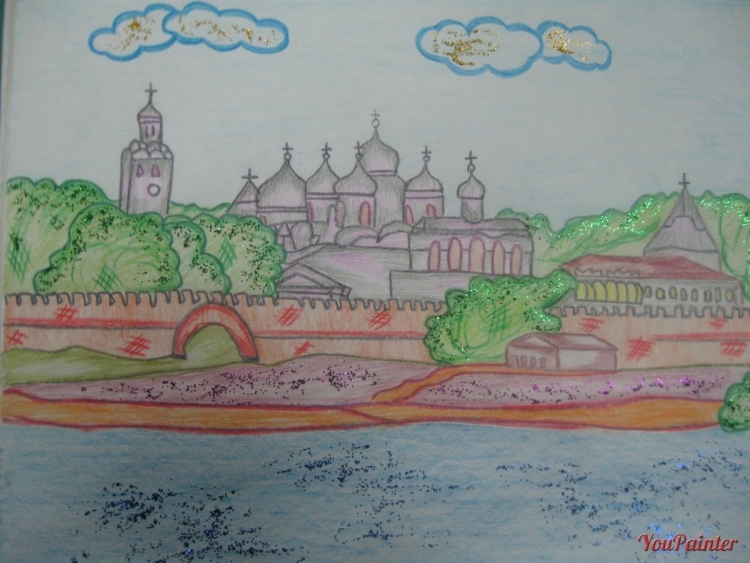 Семья идет в Церковь