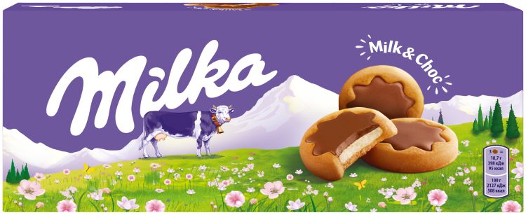 Печенье Милка 187г
