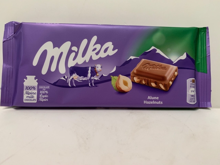 Шоколад Милка клубника