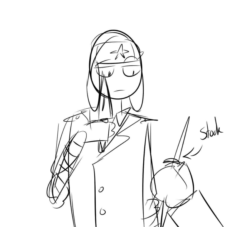 Раскраска Countryhumans