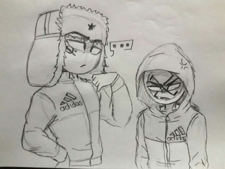 Countryhumans Рейх для рисовки