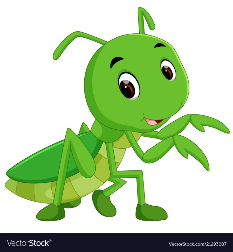 Кузнечик кузя рисунок