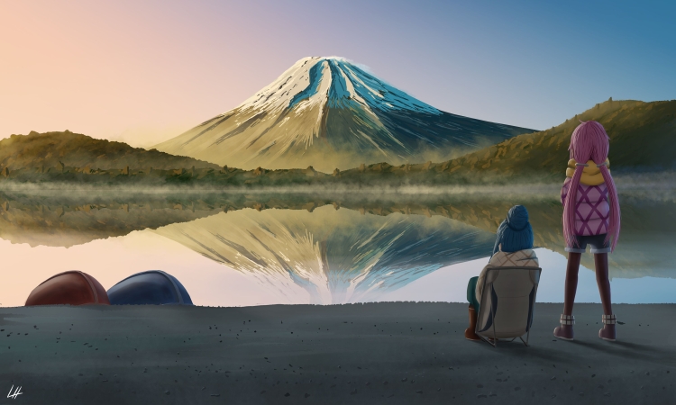 Yuru Camp аниме