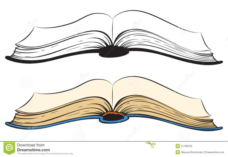 Книга векторный рисунок