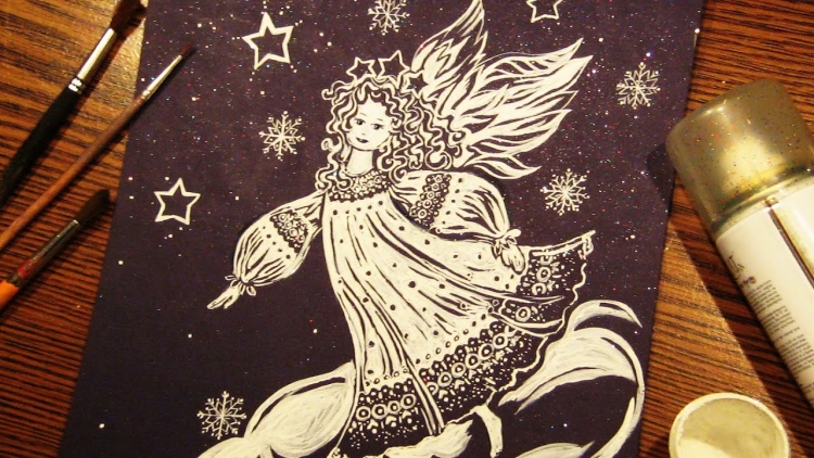 Рисунки граттаж