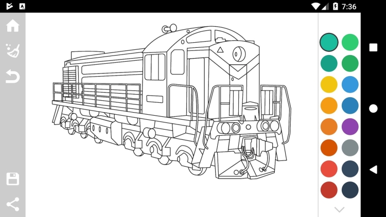 Тэм2 тепловоз контур