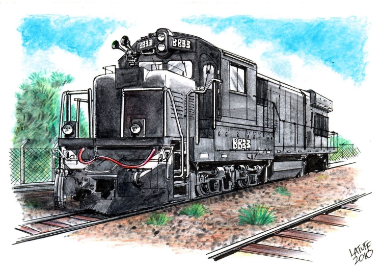 Тепловоз тэм2 рисунок