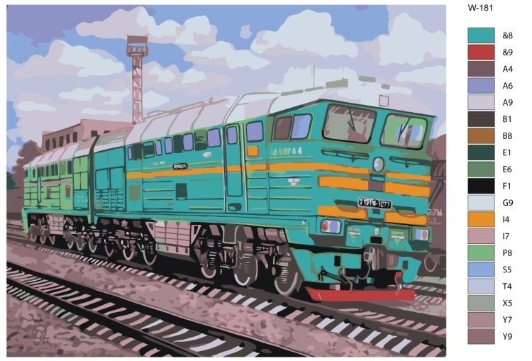 2тэ116 РЖД модель