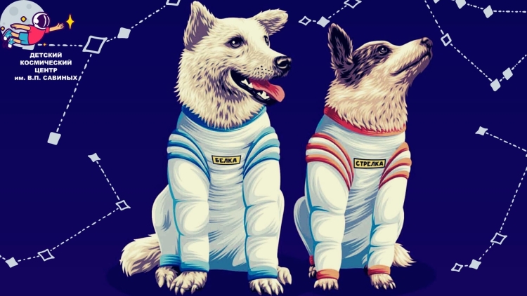 Белка и стрелка космонавты
