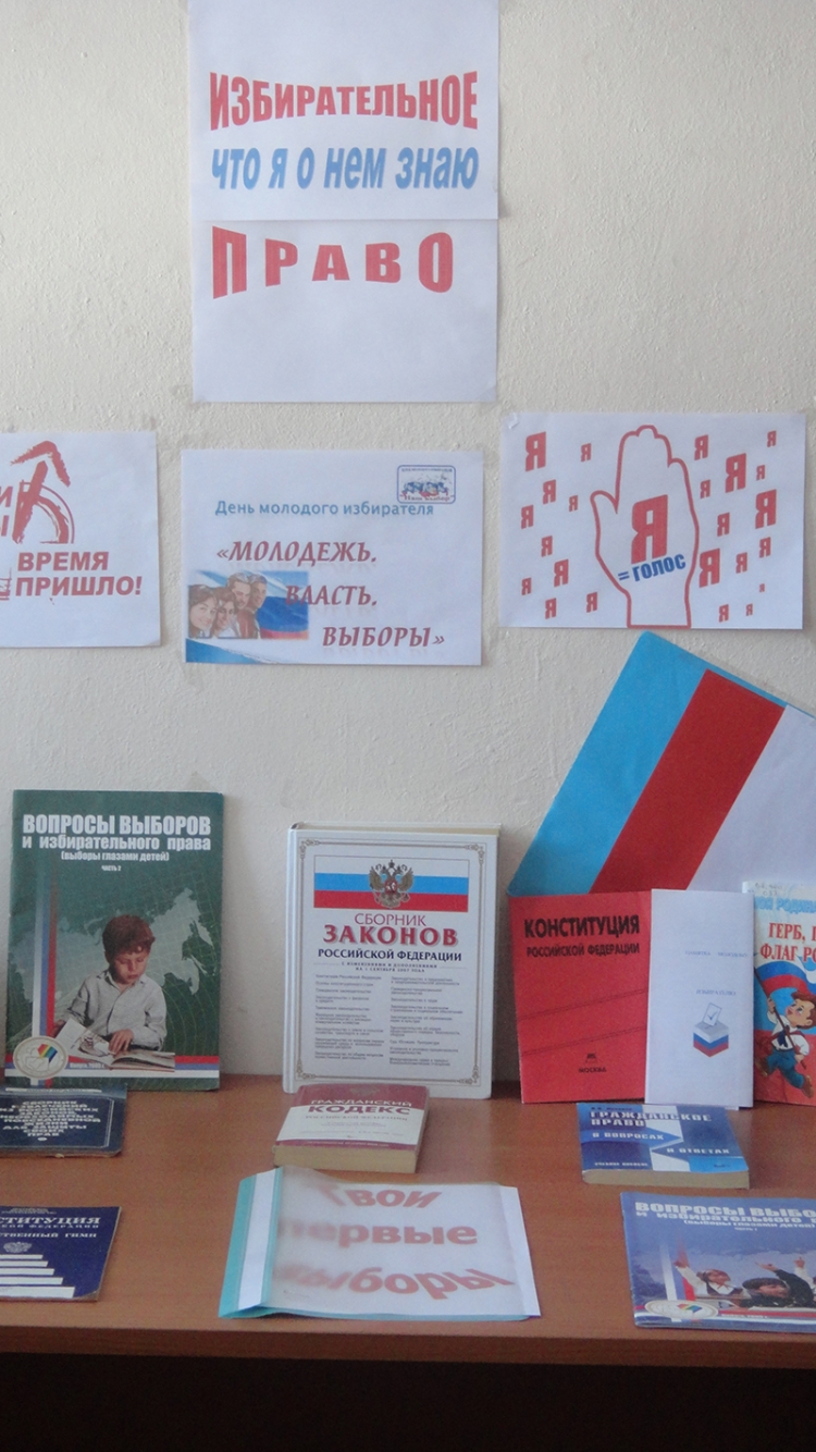 День молодого избирателя рисунки