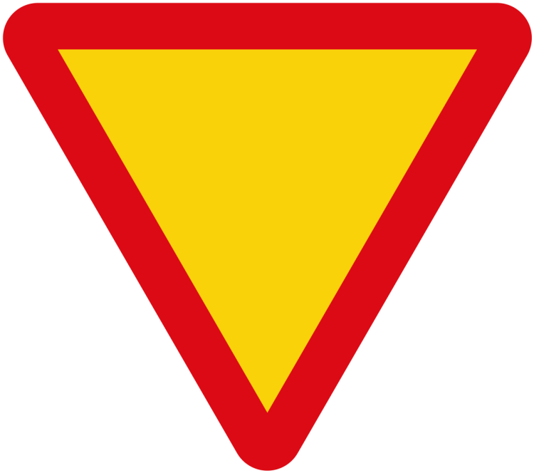 Знак 2.4 ПДД