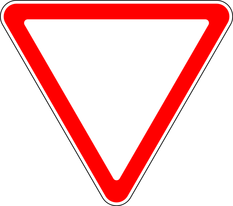 Знак Уступи дорогу