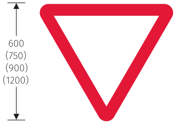 Дорожные знаки 2.4 уступите дорогу