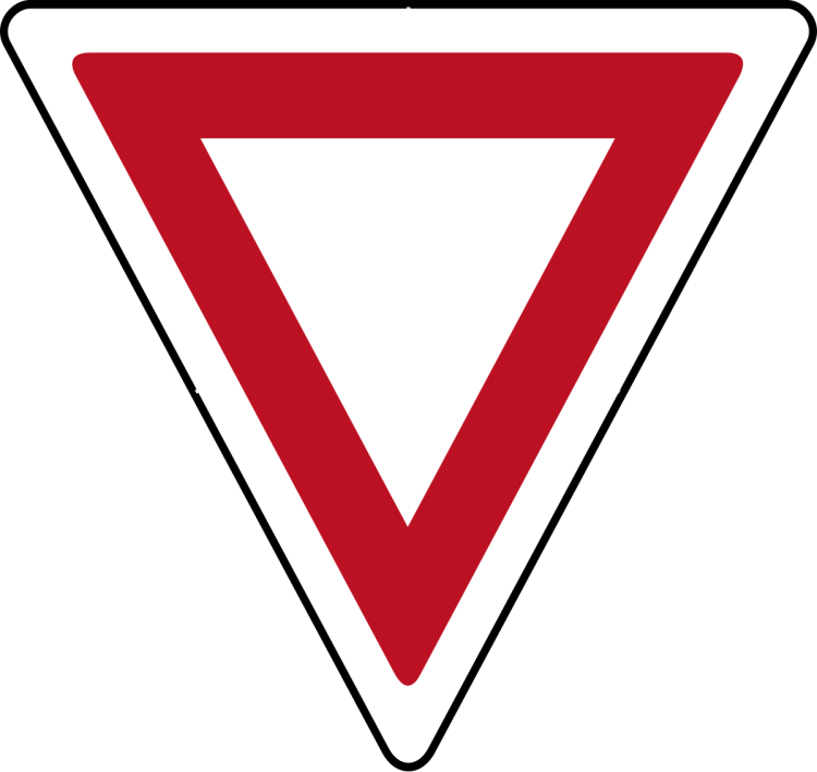 Дорожный знак белый ромб