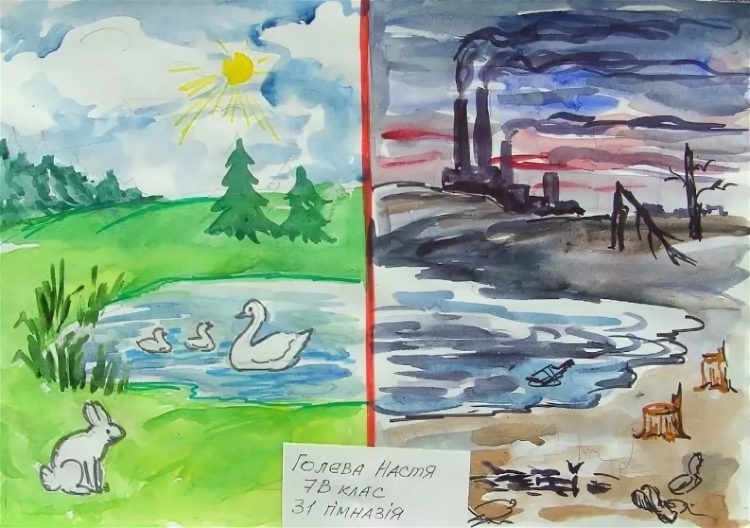 Рисунок на тему экология