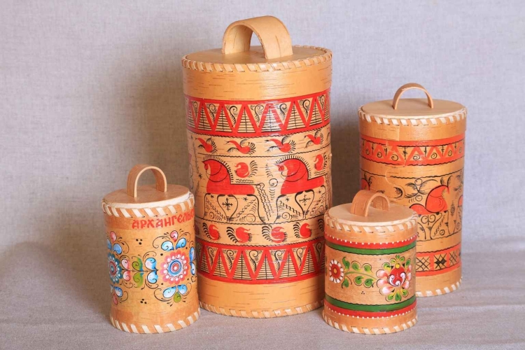Баночка из бересты