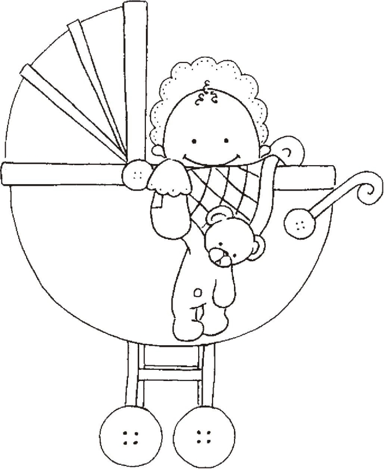 Baby раскраска