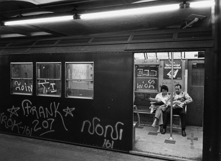Граффити метро