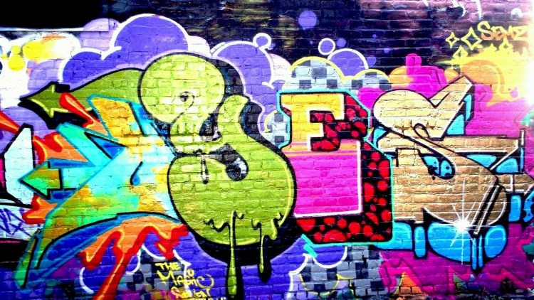 Обезьяна граффити