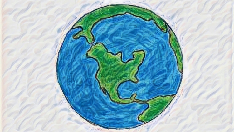 Наша планета земля рисунок