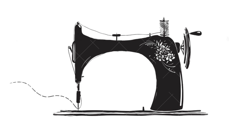 Швейная машина рисунок