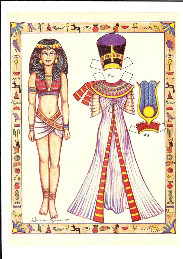 Костюм египтянина рисунок