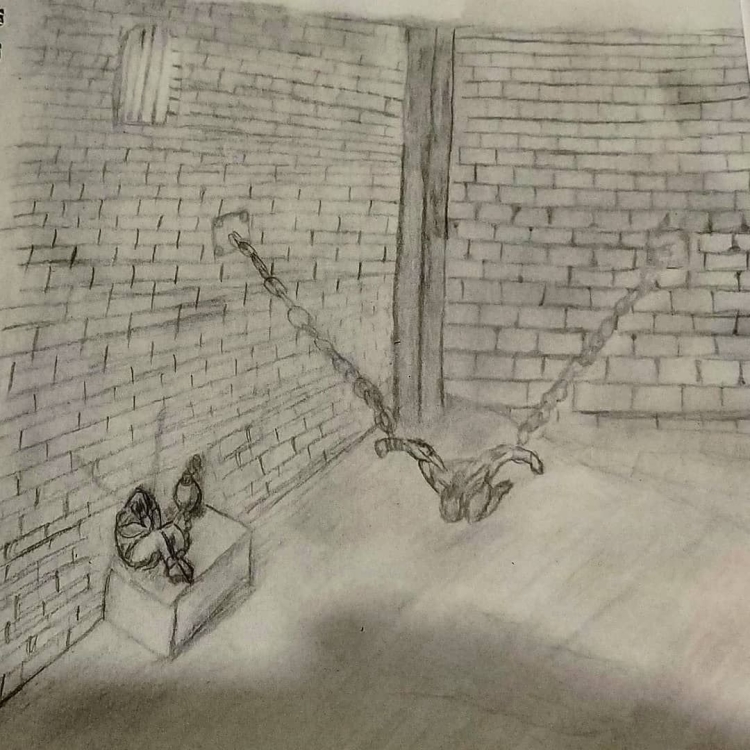Тюремные рисунки карандашом