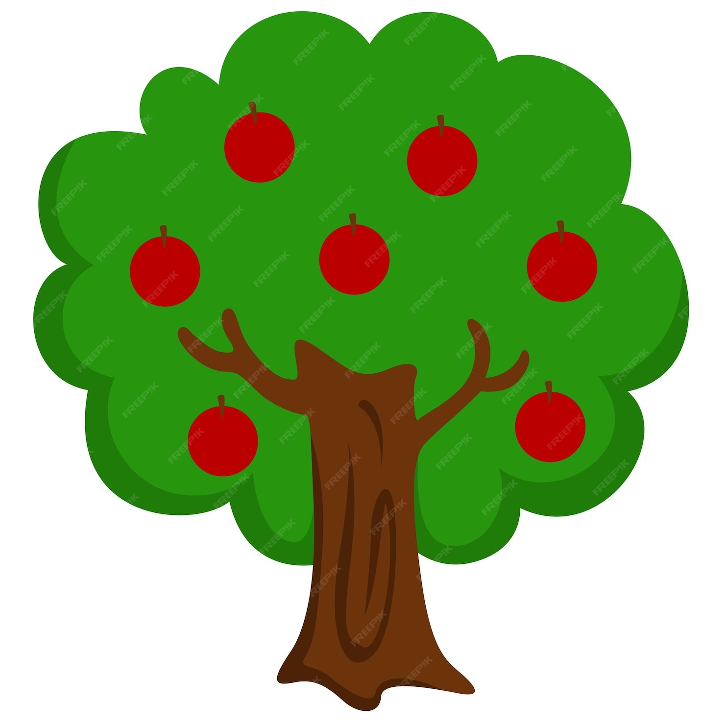 Яблочное дерево рисунок - 55 фото