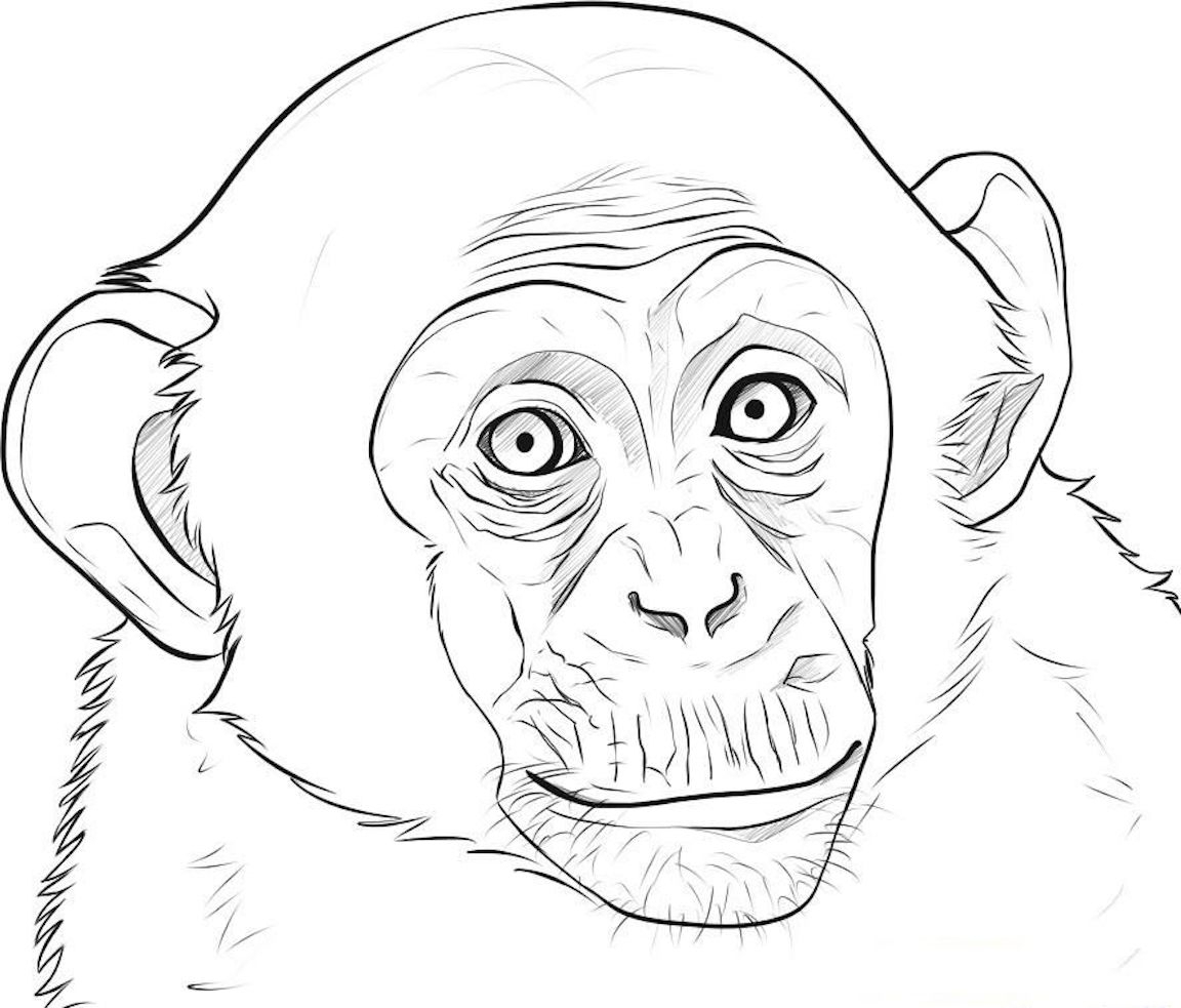 Идеи на тему «Monkey | Обезьяны» () | обезьяна, рисунки, рисунок обезьяны
