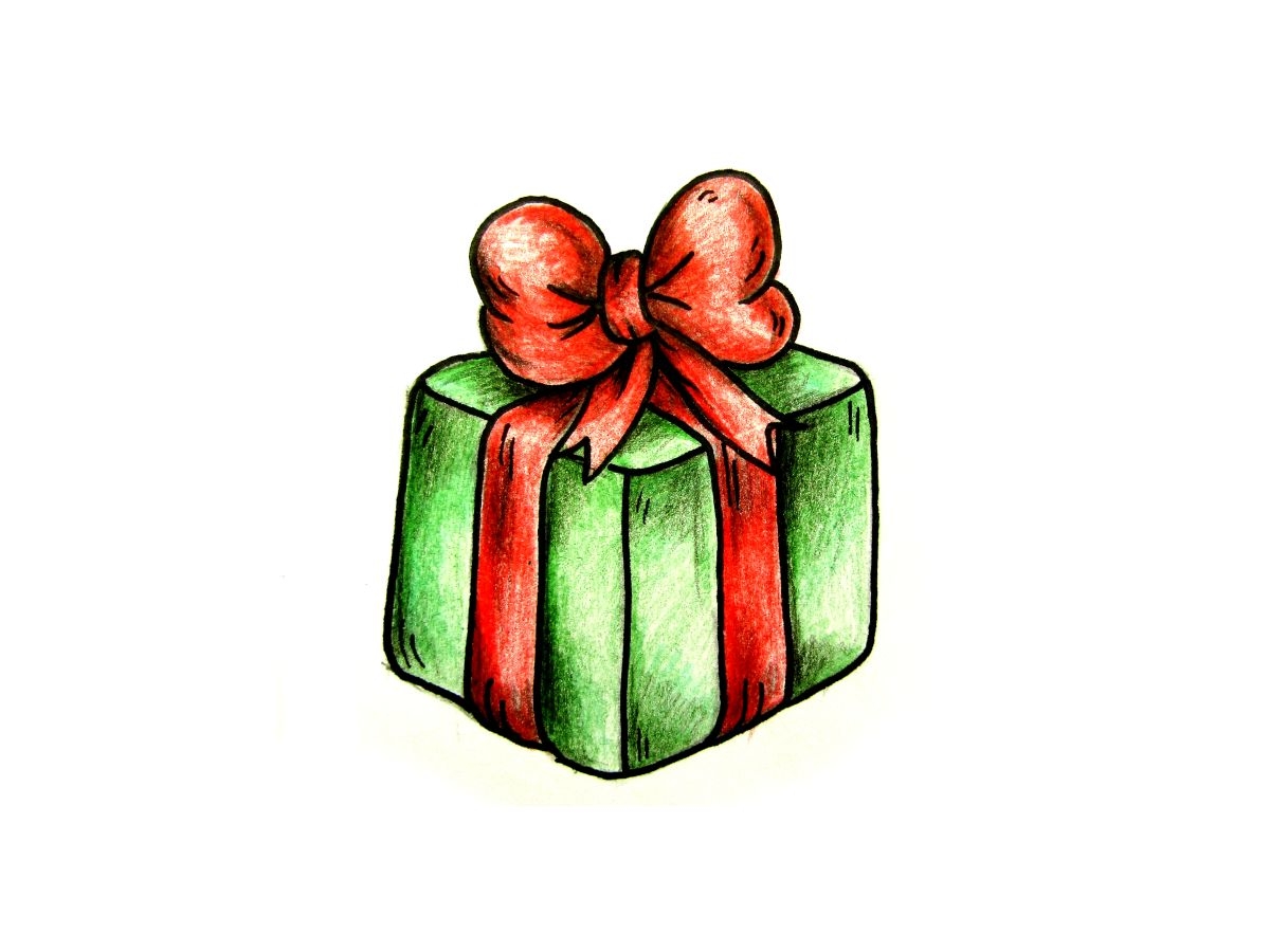 Рисовать сюрприз. Подарок рисунок. Нарисовать подарок. Подарок рисунок карандашом. Рисунок подарка для срисовки.