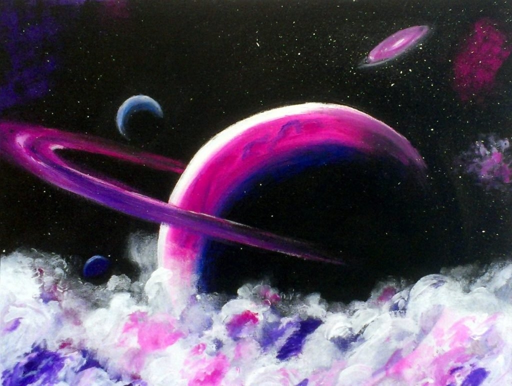 Картинки «космос» для срисовки