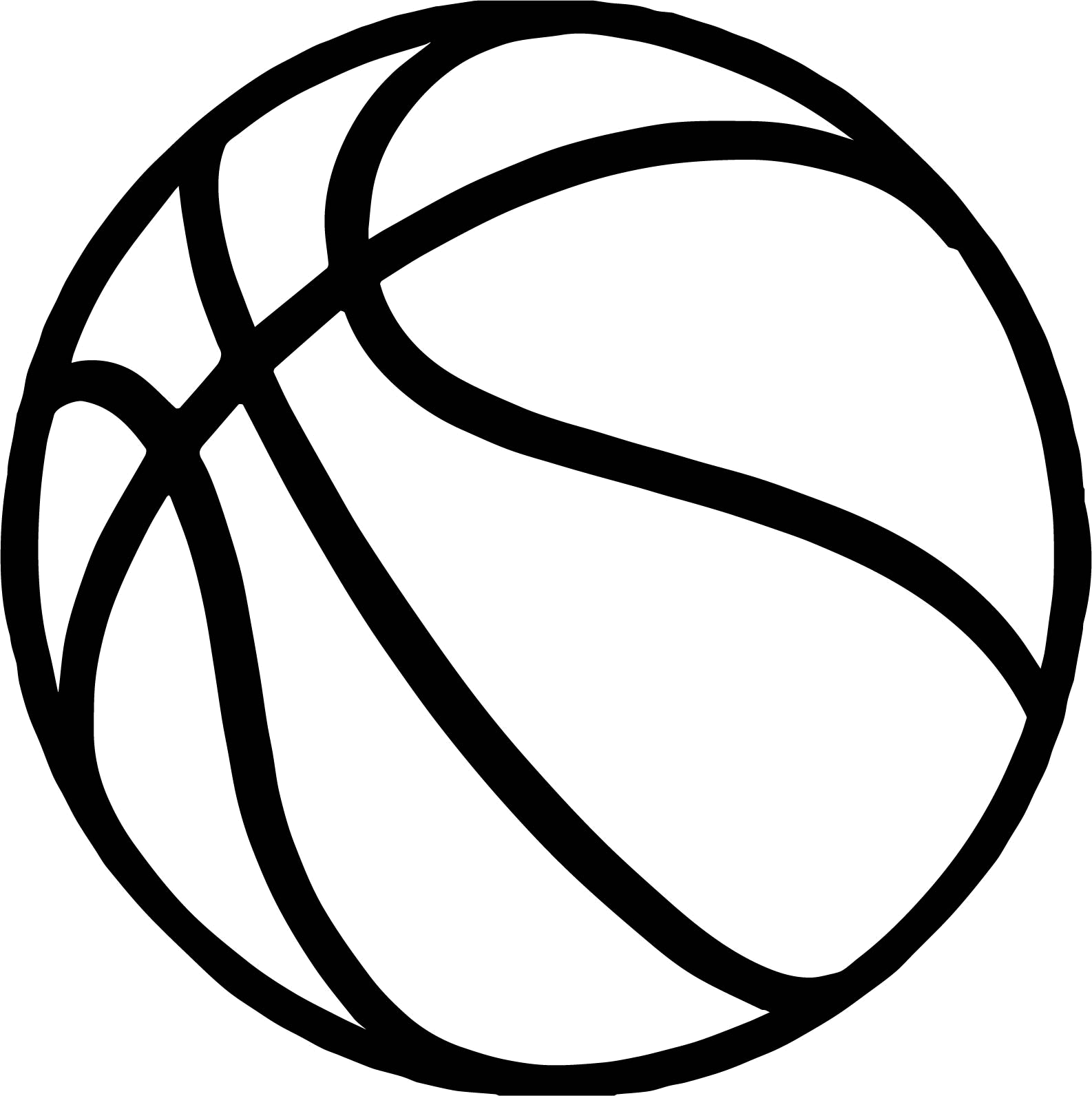 Раскраски Баскетбол для печати