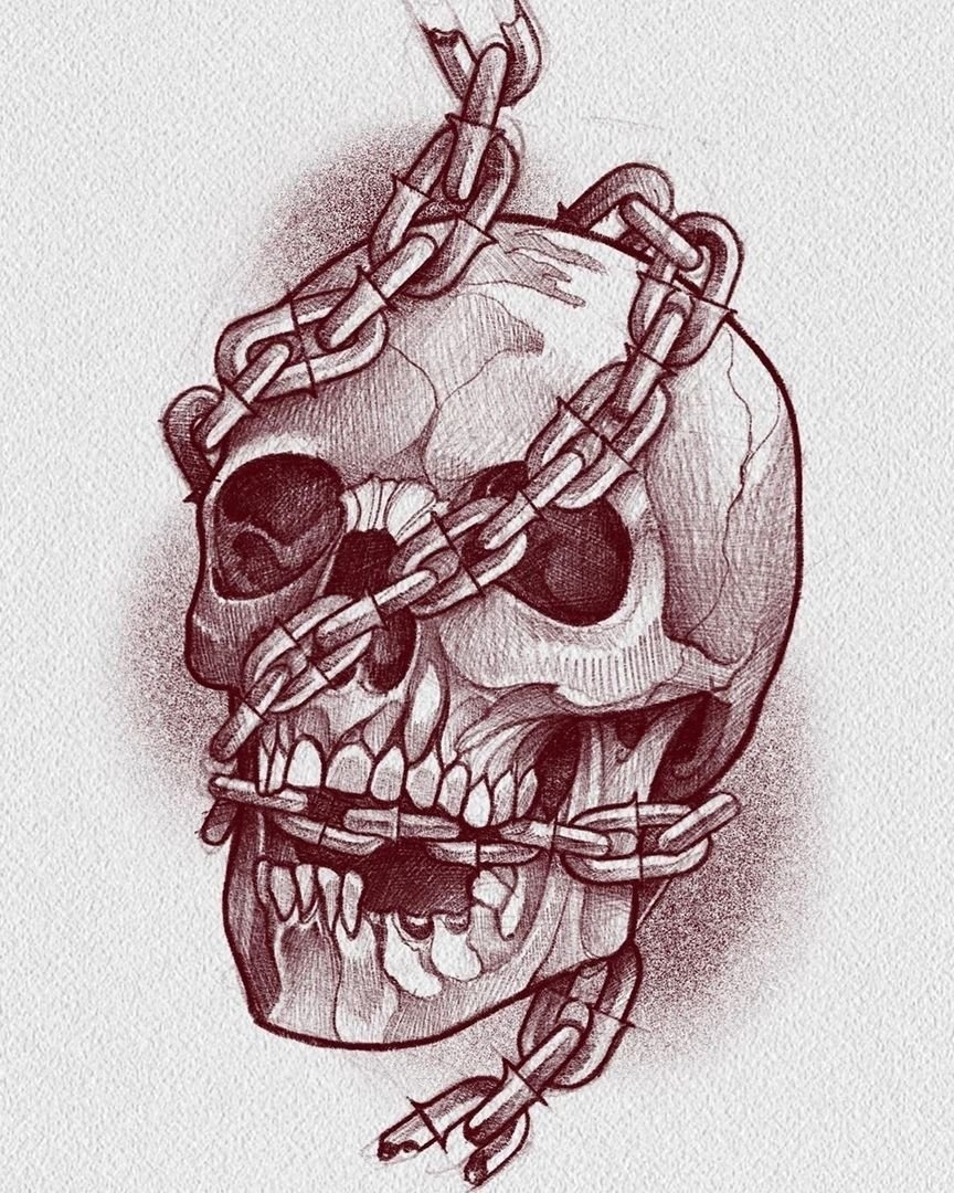 Фото татуировок череп — стоит ли наносить тату с черепом, и кому?